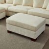 Modular Sectional Sofa, 5 Seater Oversized Convertible L & U Shaped Couch, Corduroy Fabric - Beige - Image 10