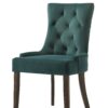 Farren - Velvet Weathered Side Chair (Set of 2) - Green - Image 3