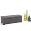 Laredo - Large Storage Ottoman - Slate Gray - Image 7