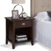Acadian - Bedside Table - Brunette Brown - Image 9