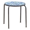 Skye - End Table - White / Blue - Image 7