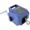Reversible Electric 12V Trailer Winch For Boats Up To 5000 Lbs, Galvanized Wire Rope Casing - Blue - Image 6