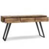Lowry - Console Sofa Table - Distressed Golden Wheat - Image 2