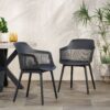 Dahlia - Chair (Set of 2) - Black - Image 2
