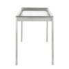 Fuji - Contemporary Counter Table - Clear - Image 2