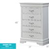 Lorana - Chest - Silver Champagne - Image 8