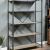 Itzel - Bookshelf - Gray / Oak - Image 14