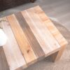 Modern Rustic Coffee Table, Rectangular Center Table For Living Room - Multi / Multicolor - Image 9