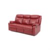 Stylish Contemporary Reclining Sofa - Red - Image 2