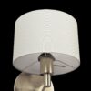 Nebula - Base Wall Lamp With Rotary Switch Shade - Brushed Nickel / Silver / White - Image 2