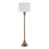 Lenuxe - Contemporary Floor Lamp - Golden Bronze / White - Image 3