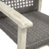 Outdoor Dining Chair (Set of 2) - Light Gray / Mix Black - Image 14
