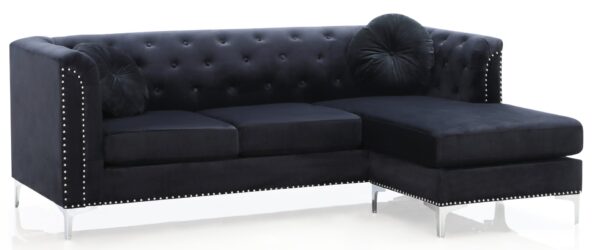 Pompano - Sofa Chaise - Black