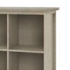 Artisan - 9 Cube Bookcase And Storage Unit - Distressed Gray - Image 2