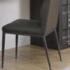 Cargo - Synthetic Leather Chair - Gunmetal - Image 3