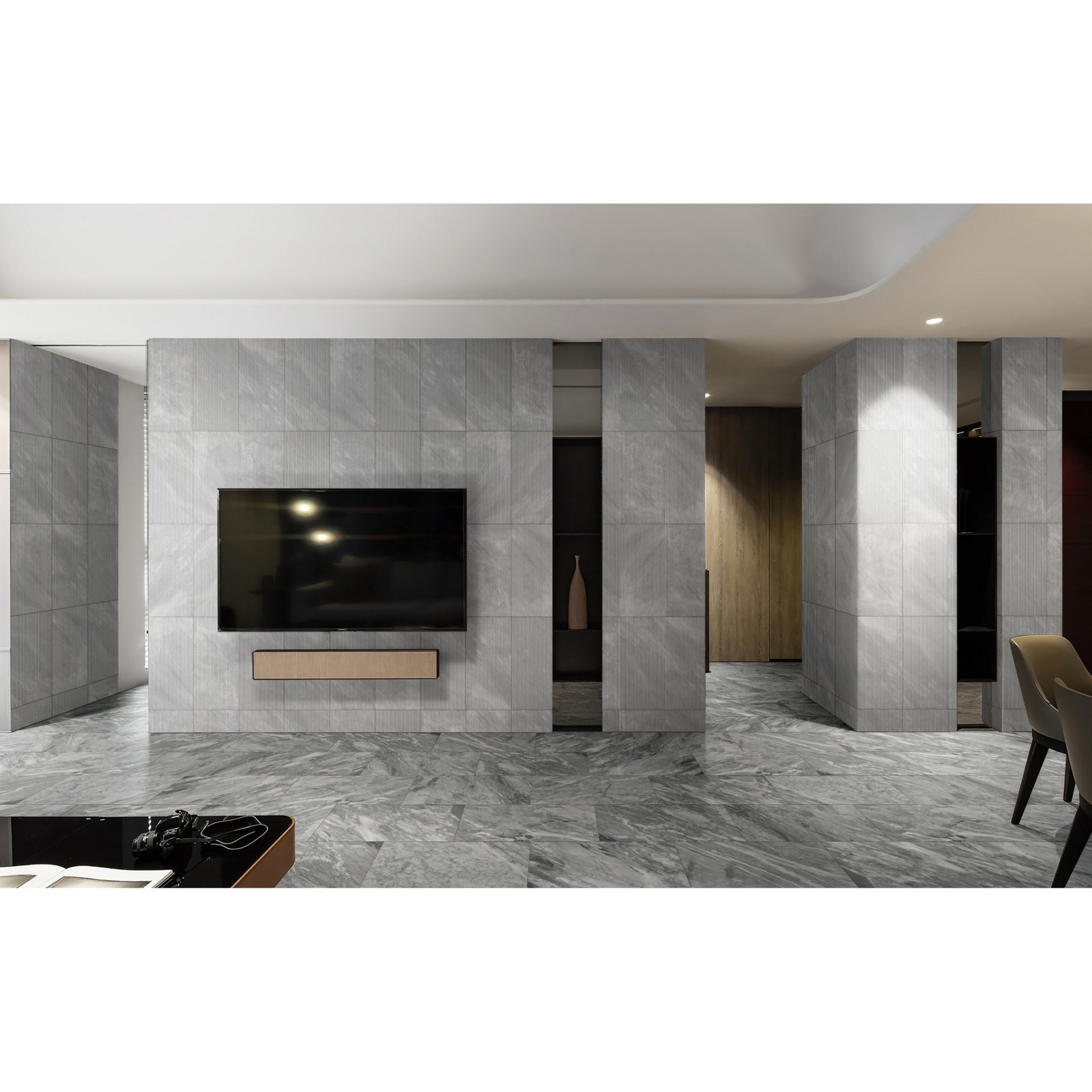 Carrara Marble Marble Marble For Wall And Floor Polished Marble Tile (Set of 4) - Gray - Image 7