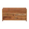 Oxford - 2 Drawer Storage Bench - Beige - Image 7