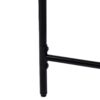 Handwoven Paper Rope Foot Rest Shoes Stools Ottomans For Entryway, Living Room, Bedroom & Office - Black - Image 16