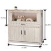 Guinea Pig Cages, Hamster Cage Wood With Independent Storage Cabinet, House For Rat Chinchilla With Guinea Pig Hutch And Bridge, Openable Top With Acrylic Sheets - Natural Wood - Image 3