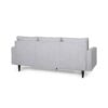 Jenny - Contemporary Tufted Fabric 3 Seater Sofa - Beige - Image 5