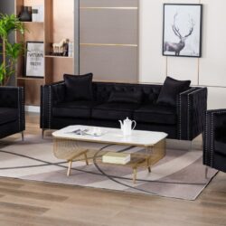 Lorreto - Sofa - Black