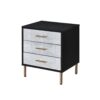 Myles - Nightstand - Black / Gold / Silver - Image 9