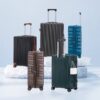 20" / 24" / 28" 3 Pieces / Set Spinner Wheel Luggage, Carry On Suitcase, Matching Color, TSA Combination Lock - Dark Gray - Image 4