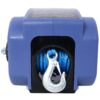 Reversible 12V Electric Trailer Winch For Boats Up To 6000 Lbs With Synthetic Rope And Extra Pulley Hook - Blue - Image 8
