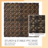 Wood Plastic Composite Deck Tiles (Set of 20), Sustainable Composite Decking Resist Rust, Water, Weather, Easy To Diy & Maintain, Ideal For Patios, Balconies, Rooftops - Burlywood - Image 10