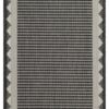 Sunshine - 2'7" X 7'3" Indoor, Outdoor Area Rug, Polypropylene - Anthracite - Image 6