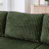 Modern Minimalist U Shape Modular Sectional Sofa Sleeper - Green - Image 7