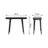 Larissa - Console Table - Black - Image 15