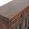 Cabinet With Glazed Doors - Walnut - Image 5
