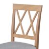 3 Piece Kitchen Dining Set With Drop Leaf Dining Table And 2 Dining Upholstered Chairs, Dining Room Set For Small Places - Natural - Image 17