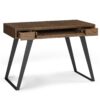 Lowry - Small Desk - Rustic Natural Aged Brown - Image 2
