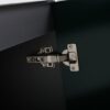 Contemporary Freestanding Bathroom Vanity With White Resin Sink & Soft Close Cabinet Doors - Dark Green - Image 20