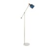 Marcel - Contemporary Floor Lamp - Gold / Blue - Image 3