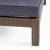Outdoor Club Chair, Acacia Wood Patio Chair With Fabric Cushion For Backyard, Poolside, Garden Or Porch - Gray - Image 13