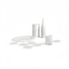 Luxury Natural Marble Dining Room Accessories Set, 10 Pieces, Elegant Natural Stone - White - Image 4