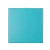Outdoor Steel Side Table With X Shape Bottom Crossing Legs - Teal - Image 6