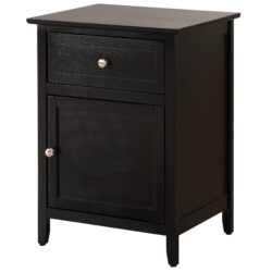 Izzy - Nightstand For Modern Spaces - Black