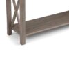 Kitchener - Console Sofa Table - Distressed Gray - Image 5
