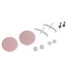 1.1 / 1.60 Gpf Dual-Flush One Piece Toilet, Water-Saving Elongated Comfort Height Floor Mounted, Soft Close 1000 Gram Map Flushing Score Toilet 23T01-Rs - Rose - Image 18