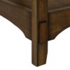 Accent End Table, 2 Tier, Narrow, Storage Drawer, Transitional - Walnut - Image 8