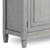 Connaught - Entryway Storage Cabinet - Fog Gray - Image 9