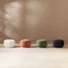 Fuji - Mushroom Footstool Ottoman - Moss Green - Image 7
