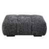 Chosen - Chenille Ottoman - Gray - Image 7