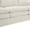 Cozy Upholstered Loveseat Sofa Oversized Comfy Comfy Cloud Sofa Double Cushion Loveseat Sofa Plush Cushion Sofa Couch For Living Room - Beige - Image 17