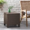 Puerta - Minimalist Style Accent Table - Brown - Image 2