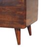 Curved Blanket Box - Chestnut - Image 4